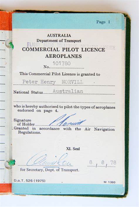 pilots livense|pilots licence australia.